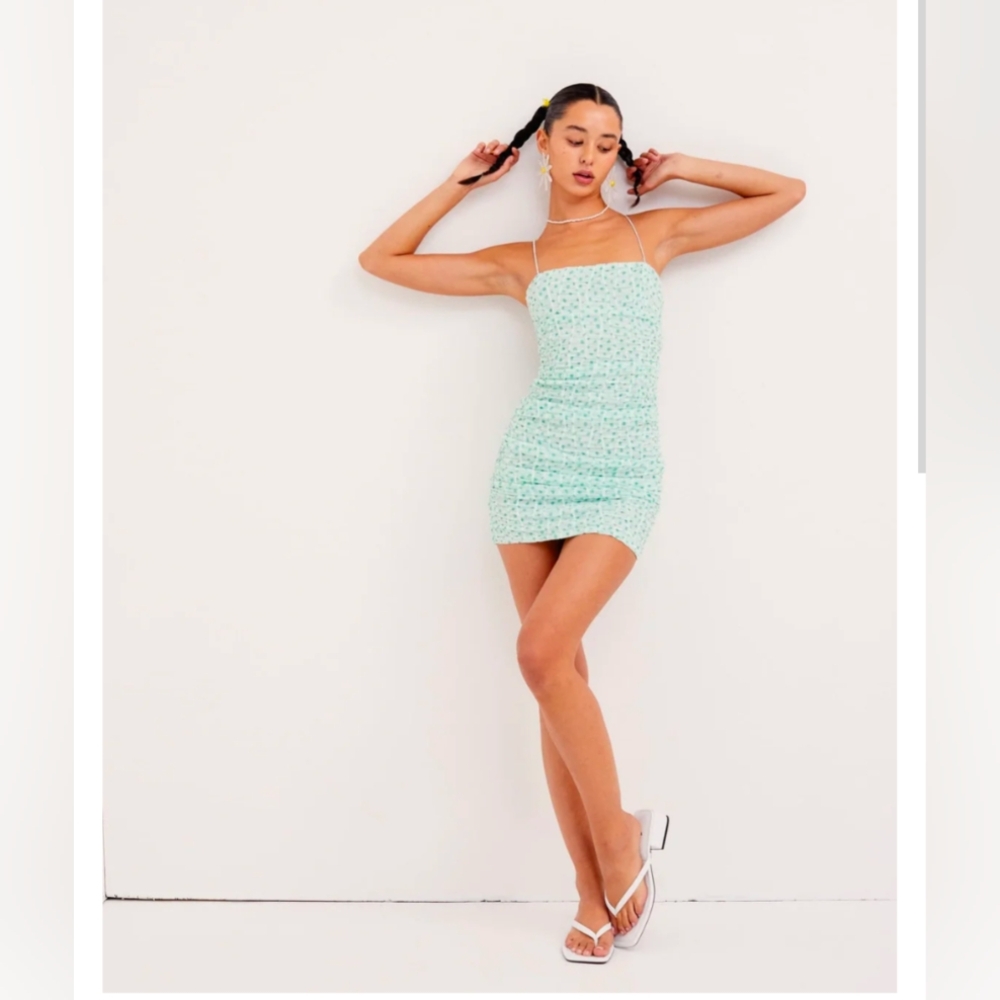 NWT For Love and Lemons Drea Mini Dress MEDIUM